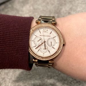 Michael Kors Rose Gold Watch